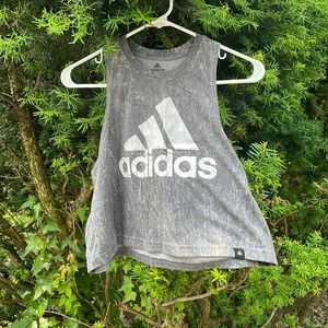 Adidas Crop Sleeveless T-shirt.